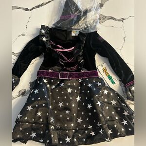 Tipsy Elves Starry Witch Costume - Black and Purple
